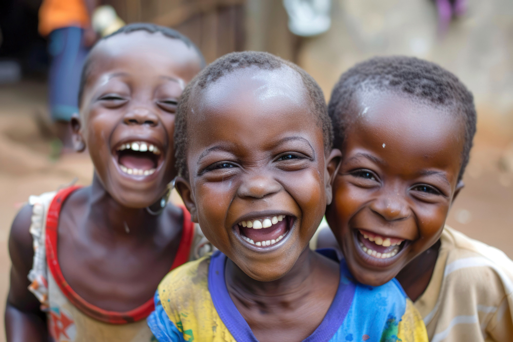 Smiling children